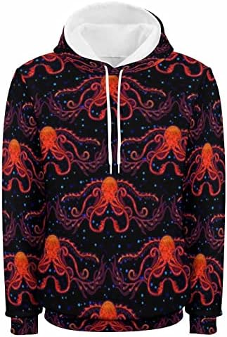 Sladak Hobotnica Ljudi je Dugi Rukav i Dukserice Toplo sa kapuljacom Puloveru Majicu Za Zimu Pasti Proljeće