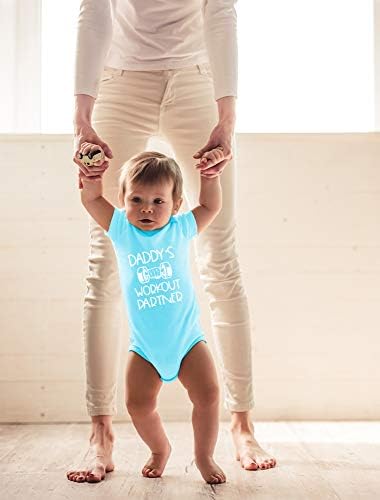CBTwear Tata je radnog Partnera - Smiješno Fitness Odjeću - Slatko Dete Jednom Komadu Bebe koje se razvlači