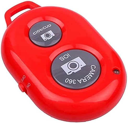 Bluetooth Bežični Daljinski Kameru Sliku Shutter Oslobodi Sebe Tajmer u Skladu sa iOS/Android Mobitela (Crveno)