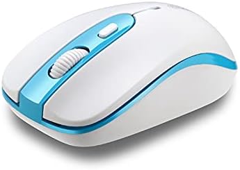 M-118 Bežični Puni Miš za PC/ Desktop/ Laptop/ Tableta (poput srebrnog Bela, sa crvenom Okvir)