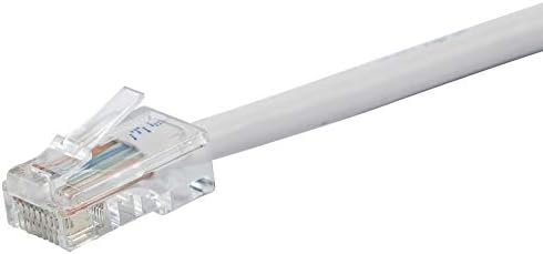 Monoprice Cat6 Ethernet Patch Kablovsku - 7 M - Bijele, RJ45, Zarobljeni, 550Mhz, UTP, Čisto Gole Žice,