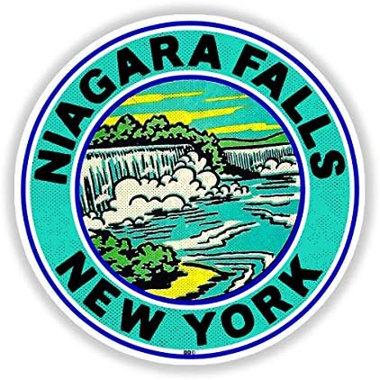 Nijagarini Vodopadi New York Preslikač Putovanja Naljepnicu 3 Laptop Branik