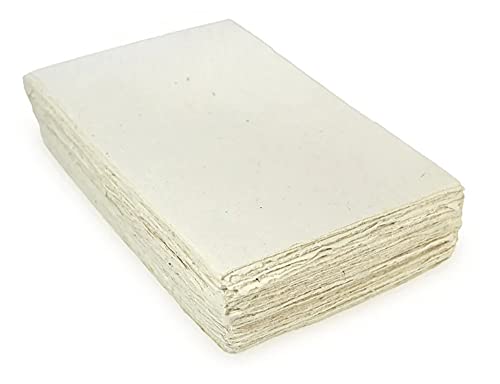 Ručno pravljenu Karticu Dionice Papir sa Deckle Ivice. Drvo-Besplatno Papir za Berba Papiru, Štampanje,