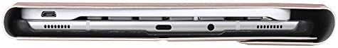 YANGJ A720 Bluetooth 3.0 Ultra-Tanki je odvojiva Bluetooth Tastaturu Kože Slučaj za Samsung Galaksiji Račun S5e T720, sa Olovkom Slot & Držač (Crna) (Boja : Rose Zlato)
