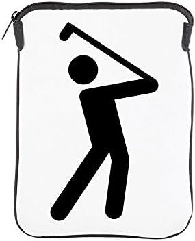 iPad 1 2 3 4 Zrak II Rukav Slučaj (2-Stao) Golf Udar Swing Saobraćaj Simbol